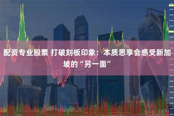 配资专业股票 打破刻板印象：本质思享会感受新加坡的“另一面”
