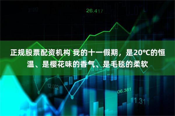 正规股票配资机构 我的十一假期，是20℃的恒温、是樱花味的香气、是毛毯的柔软